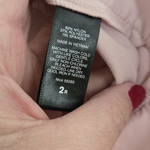 Express Pink Dress Pants Size 2R - Picture 5 of 5